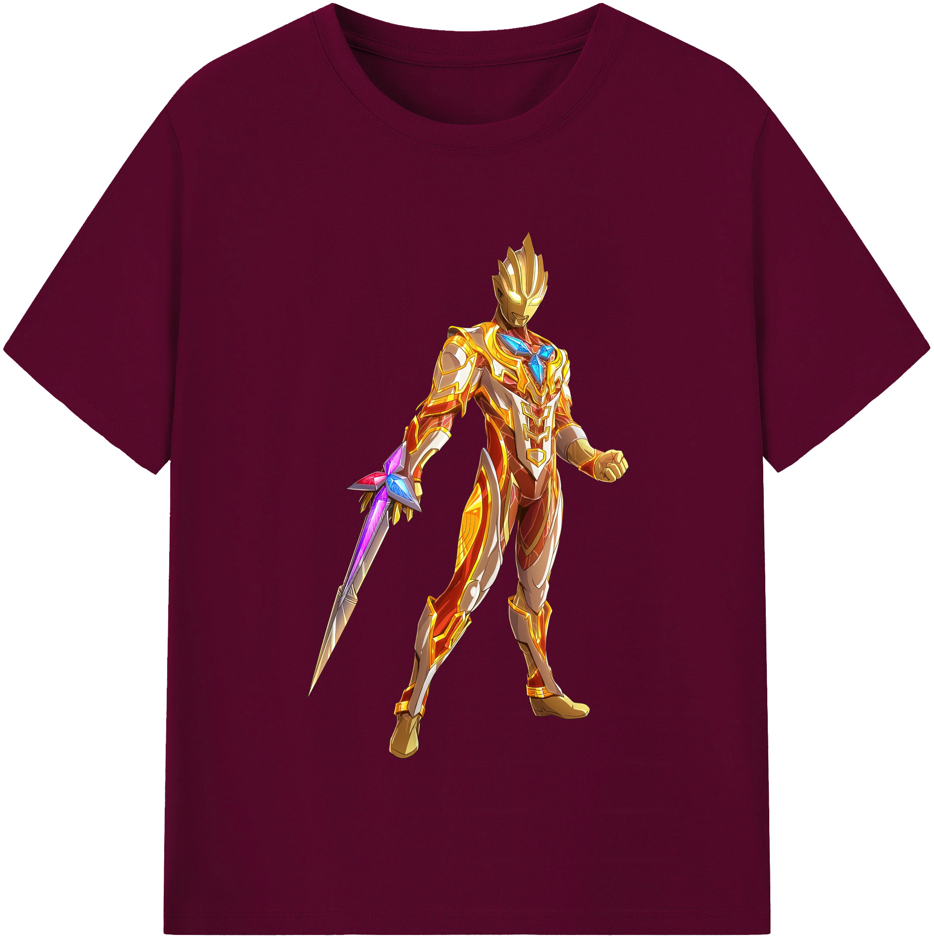 （画像用） ウルトラマン Ultraman レディースカジュアルプリントTシャツ（綿100％）